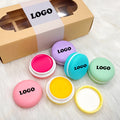 Custom logo Cruelty Free Vegan Macaron Unique Lip Care Balm Private Label Fruit Flavor Lip Balm