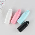 Empty Luxury Plastic 5ml 10ml 15ml Cylinder Round Pink White Blue Black Cosmetic Airless Pump Lotion Airless Skin Care Bottles