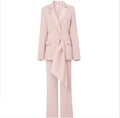 Autumn 2026 New High End Fashion Women's Clothing Design Temperament Leisure Two Piece Suit