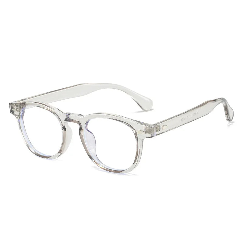 Fashion TR90 Anti Blue Light Filter Gaming Glasses Women Men clear Grey Anti Blue Light Blocking Glasses 2024