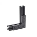 China Manufacturer  Rohs  Aluminum 6461 10 Series 4 Hole 90 Degree Joining Plate  CNC Machining for 3d Printer Plate 10/15inches