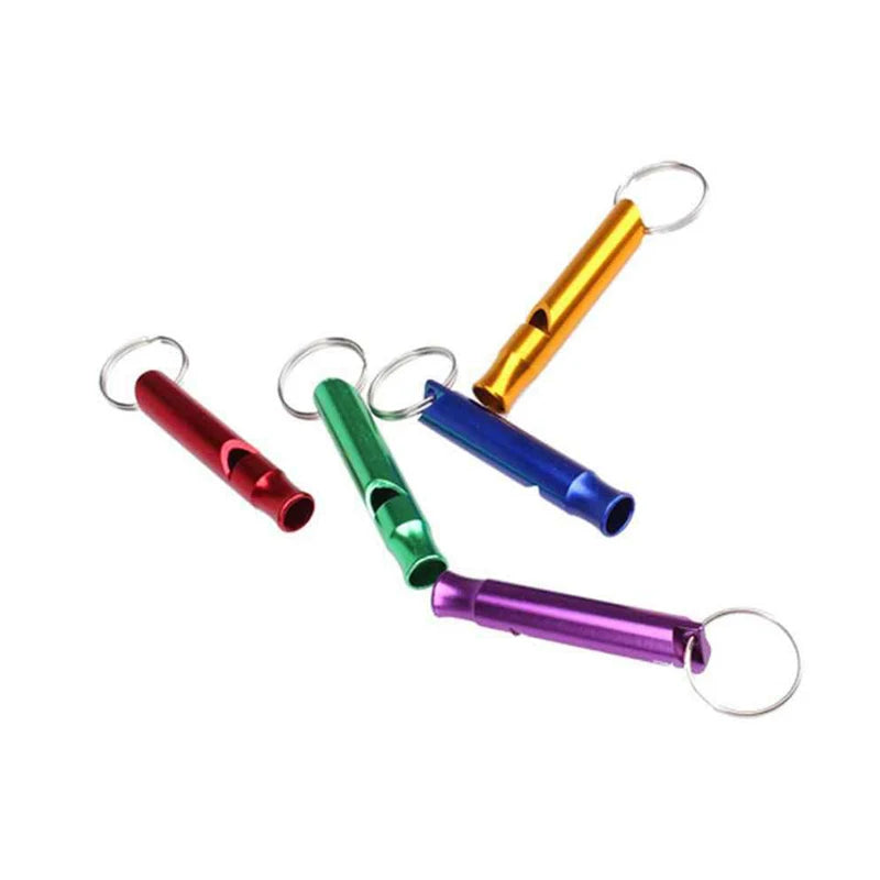 Multi Color Whistle Self Defense Keychain Whistle Keychain