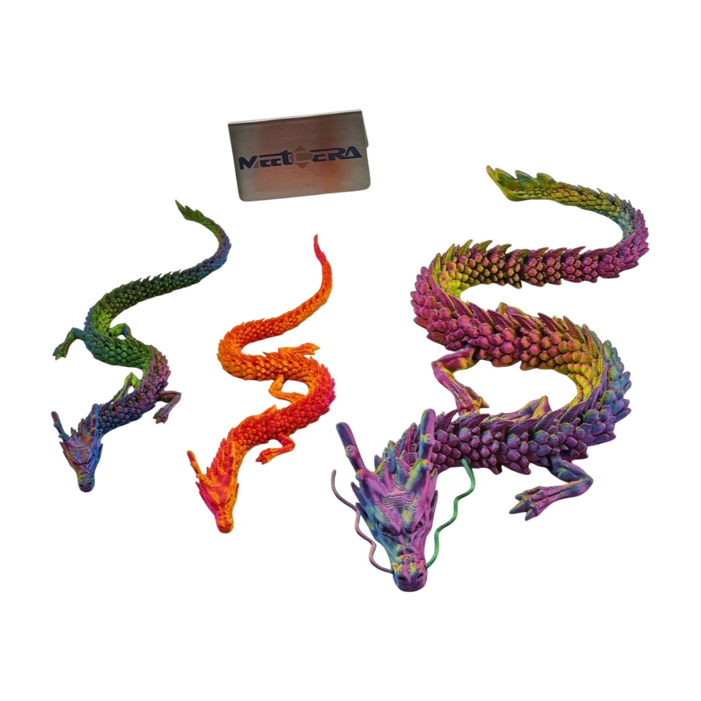 Wholesale Custom FDM PLA Animal Toys 3D Printing Services 3D Printed Chinese Dragon Egg Articulated Dragon Christmas Gift