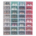 Waterproof Shoes Case Dustproof Stable Bottom Transparent Shoebox Multi-layer Superposition Shoe Collection Box Shoe Organizer