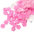 100Pcs/bag Flower Glue Delay Cup Eyelash Grafting Aid Tool Grafting Eyelash Glue Delay Cup