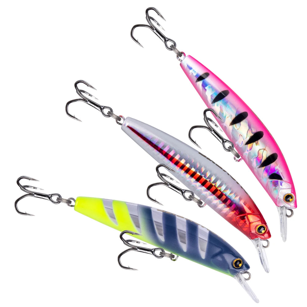 3D Holographic Artificial Hard Bait 85mm 28g Lures Fishing Saltwater