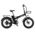 Wholesale KETELES KF6 20x4.0 Inch Folding Fat Tire E Bike With 1000W Motor 48V 10AH Lithium Battery Electric Bike for Adult