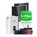 Solar Power System Complete Kit  Wholesale High Efficiency 1kw 2kw 3kw 5kw 10kw Solar Panel for Home