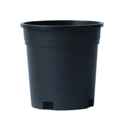 0.5 Gallon Plastic Black Pot Simple Design Factory Directly Garden Flower Pot