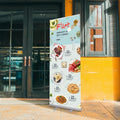 Yilapao Customizable Commercial Advertising Retractable Roll-Up Banner Frame Aluminum Material