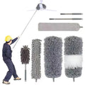 Home Feather Duster for Cleaning Telescopic Microfiber Duster Collector  Extendable Clean Duster