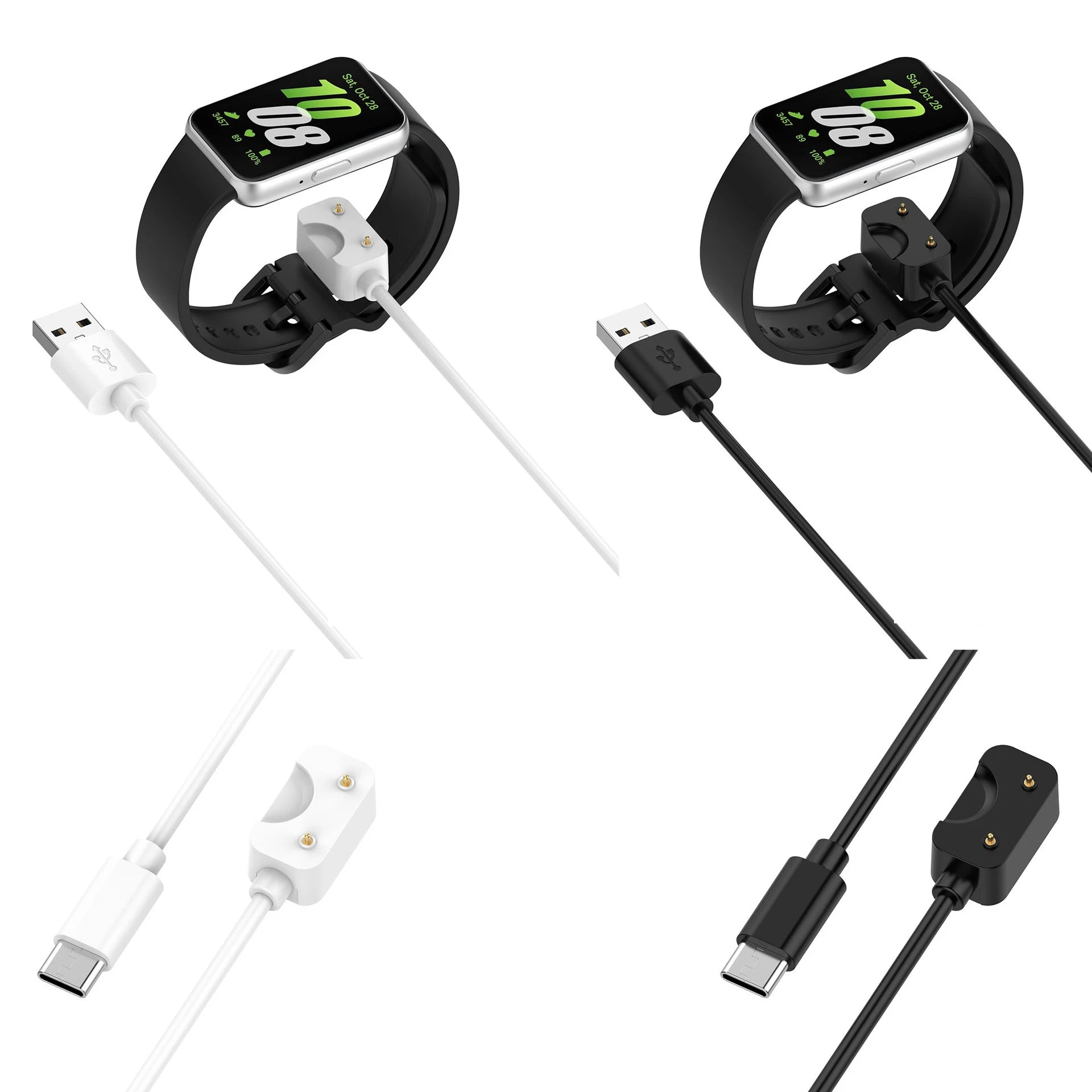 IVANHOE Charger USB Charging Cable Power Charge Wire for Samsung Galaxy Fit 3 R390 Smart Band Fit3 Accessories