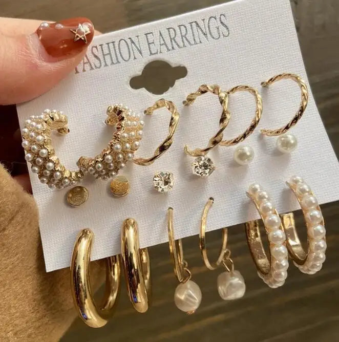Artilady Boho Acrylic Bamboo Earring Findings Set Handmade Gold Filled Earrings for Women 2021 Jewelry Gift