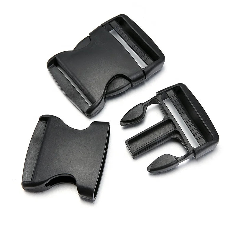 ABS Plastic Clip Safety Buckles for Garment Bags & Shoes 100pcs Adjustable Plastic Buckle