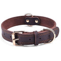 Handmade Custom Dog Collar Durable Soft Leather Fashion Dot Design Cute Adjustable Metal Buckle Pet Collars for Dogs Feather