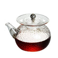 300ml Mini Capacity Teapot Hand Hold Teapot High Borosilicate Glass Teapot with Glass Lids Customized Gifts