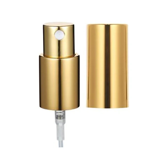 13mm 15mm 18mm 20mm 24mm Aluminum Cap Dosage 0.12ml 0.18ml Spring Refillable Pump Sprayer for Foundation Cream Treatment Pump