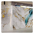 Wholesale 3mm thick Faux Marble Wall Panel High Glossy 3d PVC UV Marble Sheet for home decor