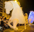 Customized Hot Selling Colorful Inflatable Led Horse Costume for Carnival Parade Performance