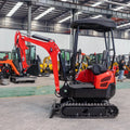 Boom Swing Function Mini Excavator Machines 1.8T Mini Excavator for Sale