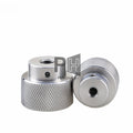 M3 M4 M5 M6 M8 M10 Knurled Thumb Nuts With Side Hole Silver/Black/Red Aluminum Alloy Hand Grip Knobs Step Nut