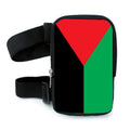 Wholesale Custom Logo Printing Martinique Flag Thigh Bag Carnival Leg Bag Sports Side Phone Bag