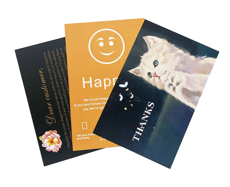 Design Soft Touch Colored Paper Thank You Custom Printing Paper Business Cards
