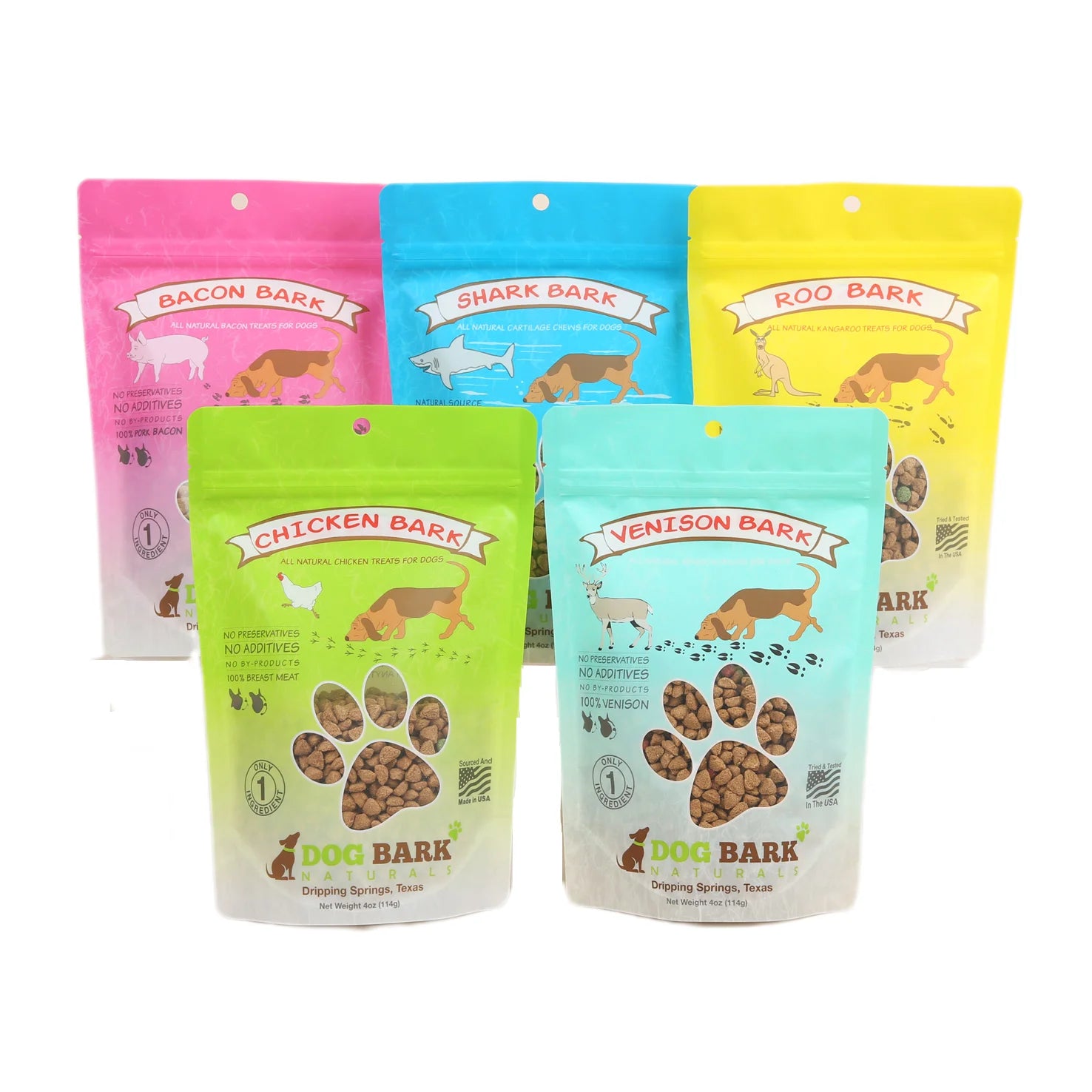 Custom Printed Zip Lock Mylar Bags Plastic Transparent Window Dog Cat Treat Pet Food Packaging Smell Proof Stand up Zipper Pouch