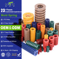 Precision Standard Die Spring Different Load Capacities Stamping Rectangular Compression Springs