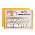 Factory Wholesale 4-in-1 Wireless Mouse Keyboard U Disk Pen Gift Box Set Multi-language Custom Logo-Corporate Promotional Gift