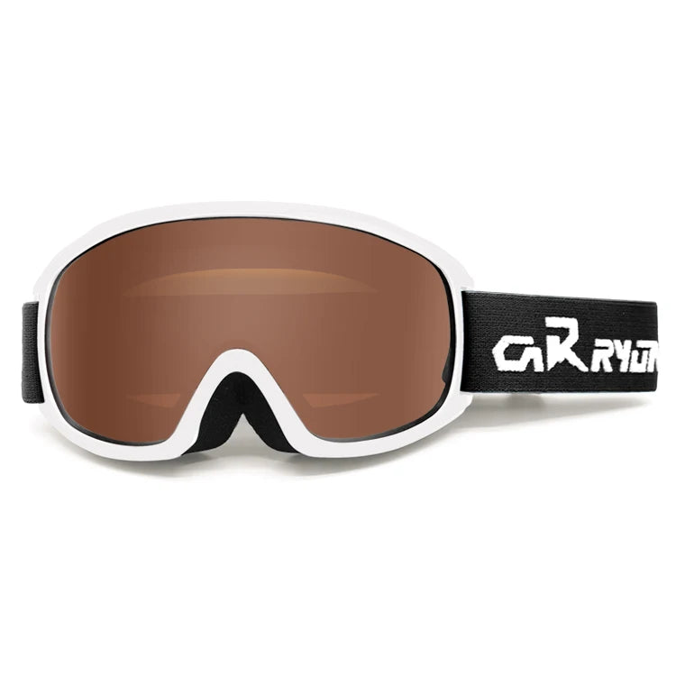 Yijia Optical Ski Goggles Over Glasses with Dual Lens Anti-fog Anti-UV Snow Goggles for Men Women Youth Skiing Snowmobile