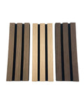 Factory's Modern Acoustic Wall Panels Veneer Finish Impact Sound Proof for Office or Home Decor AKU PANEL
