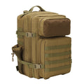 Men's Fashion Casual Travel Bag Large Capacity Custom Logo 45L Tactical Frame Rucksack Zipper Closure for Hiking Sports Travel