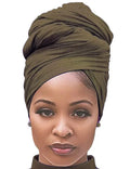 PROMISTAR Hot Selling Autumn Winter Black Polyester Headscarf Pure Color Ethnic Style Scarf Top Selling Scarves Hijab