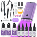 Iniceviolet 2026 Latest UV Light Hair Extension Tool Set Stainless Steel New Developed Hair Extensions Kit