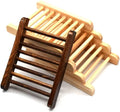 Home Bamboo Wood Soap Holder Bathroom Wooden Soap Case Hand Craft Bathtub Shower Dish Accessories