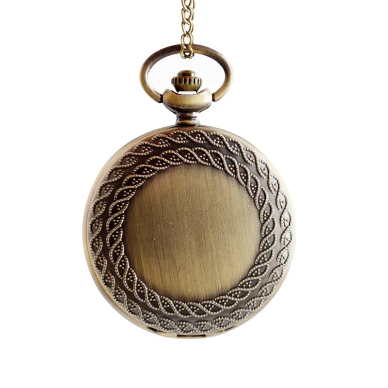 Bronze Quartz Watch Vintage Retro Quartz Pocket Watches