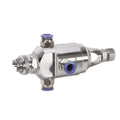 JAU 1/4 1/8 Stainless Steel Automatic Spray Gun air Atomizing Coating Fog Nozzle