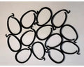 Curtains Side Walls Mosquito Net Mesh Plastic Loop Hooks for Gazebo Pergola Tent