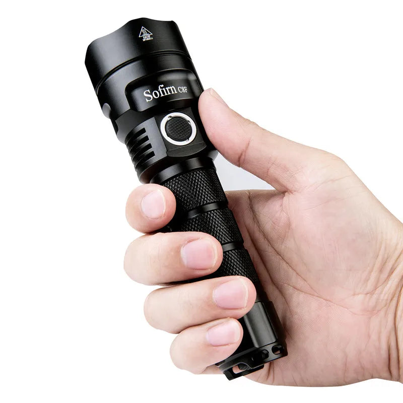 Super Bright New Version Powerful 3500lm 21700 Led Flashlight