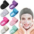 Factory Direct  Headband Adjustable High Quantity Spa Head Band  for Washing Face Low MOQ for Customized logo