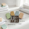 Factory Price Manicure Tools Set Cuticle Nipper Nail Clipper Set with Leather Case