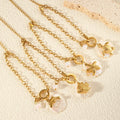 Hot Selling Summer Ocean Series Starfish Turtle Shell Pendant Bracelet Fashionable Retro 18k Gold-plated Stainless Steel Jewelry