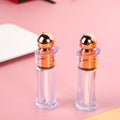 10ml Full Shiny Matte White Black Eyeliner Bottle Empty Round Lip Gloss Tubes with Wands Mascara Container