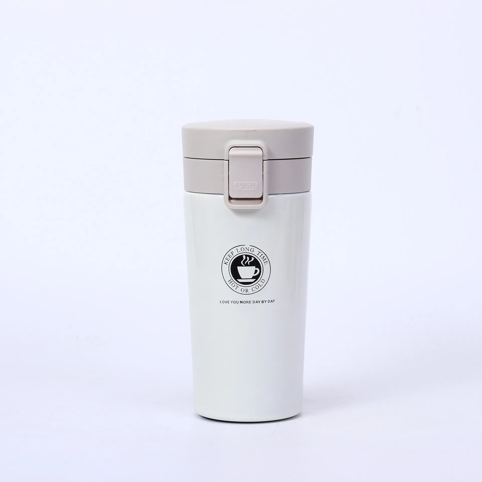FX Factory 304 Stainless Steel Vacuum Flask Creative Bouncing Coffee Mug Simple Fashion Car Cup Custom Gift Water Bottle