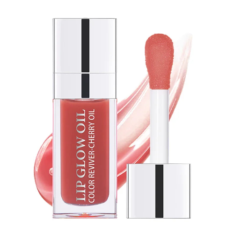 High Moisturizing Strong Hydrating Colour Changing Lip Stain Oil Custom Logo High-Shine Fat Lip Oil Natural