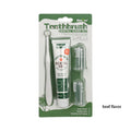 RTS Dog Toothpaste Teeth Cleaning and Fresh Breath Dental Care Gel Dog Teeth Cleaning Kit Dog Toothpaste Kit Pet Tooth Brush