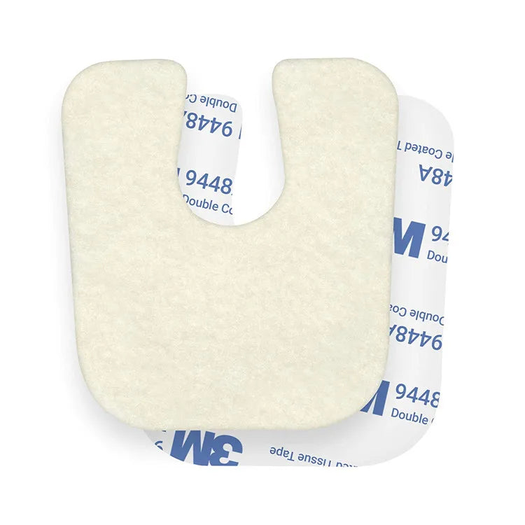 24pcs Adhesive U Shaped Wool Felt Callus Foot Pads Callus Cushions Pads Toe Corn Pads for Women and Men