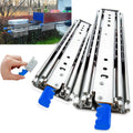 9308High Loading 225KG Load Rating Heavy Duty Locking Drawer Slide Steel Pickup Cargo Drawers Slide Tray Truck Bed Slide Tray