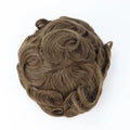 Men Toupee Natural Human Hair Replacement System Soft 0.06mm Thin Skin PU Base V Loop Wigs for Men Capillary Prosthesis